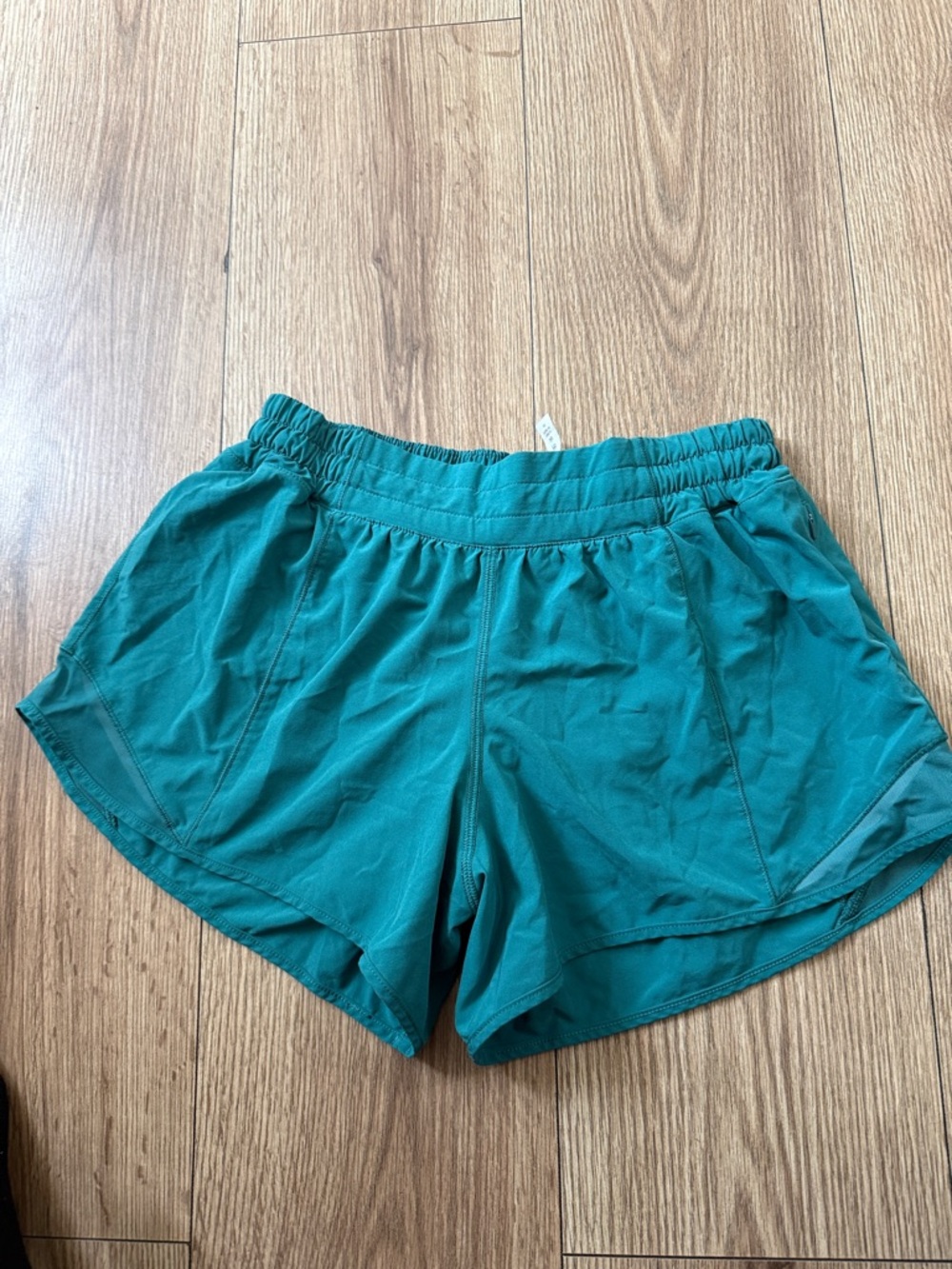 lululemon athletica Teal Green Athletic Shorts